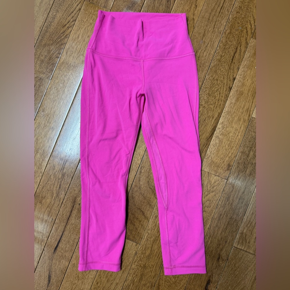 lululemon athletica Bright Pink Leggings
